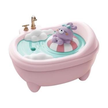 Imagem de Wswqop Umidificador de ar com difusor de óleos essenciais de animais fofos, umidificador portátil silencioso para quarto, pulverizador para mesa, sala de, Rosa