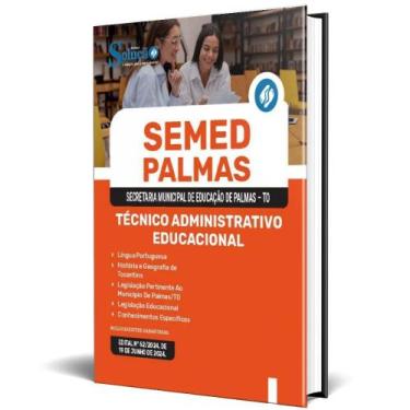Imagem de Apostila Semed Palmas To 2024 Técnico Administrativo - Editora Solucao