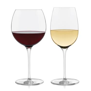 Imagem de Libbey Signature Kentfield Conjunto de 12 peças de taças de vinho para festas de vinho tinto e branco
