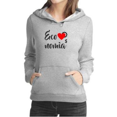 Imagem de Moletom Blusa de Frio Masculino Feminino Profissão Faculdade Economia 