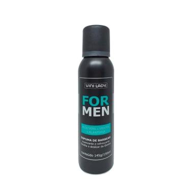 Imagem de Espuma de Barbear For Men Aloe Vera + Mentol + Alantoína 150ml Vini Lady-Masculino