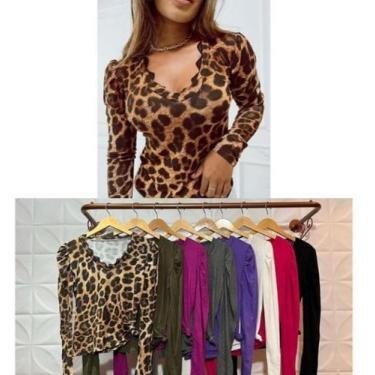 Imagem de Blusa podrinha manga longa princesa bufante fashion - Filó modas, Fucs