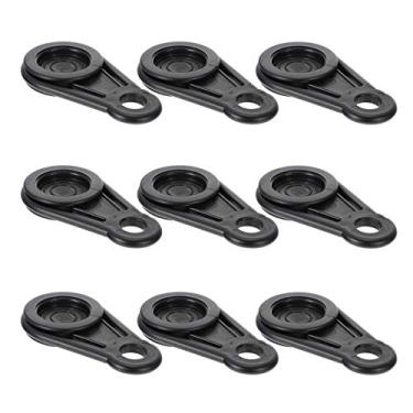 Imagem de jojofuny 10 Peças Braçadeiras Móveis Para Barraca De Acampamento Ao Ar Livre Prendedores De Lona Para Toldo De Barraca