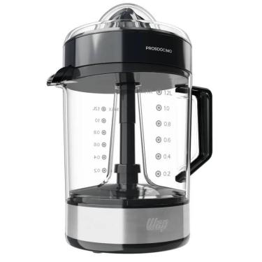 Imagem de Espremedor de Frutas 1.2L Wap 1200W Desmontavel Inox Preto 127V