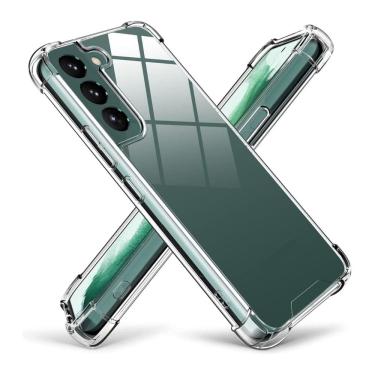 Imagem de Capinha Silicone Antichoque Transparente Compatível com Samsung S22 Plus