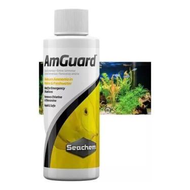 Imagem de Condicionador Anti-amônia Para Aquário Seachem Amguard 100ml - Ocean T