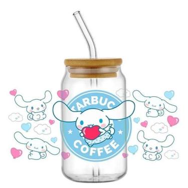 Imagem de Adesivo 3D Fofo Do Bebê Cinnamoroll, Transferência UV DTF À Prova D'ág