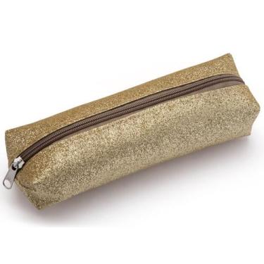 Imagem de Estojo Escolar  Tamanho Médio com Gliter  Abertura em Ziper - DAC, Ama