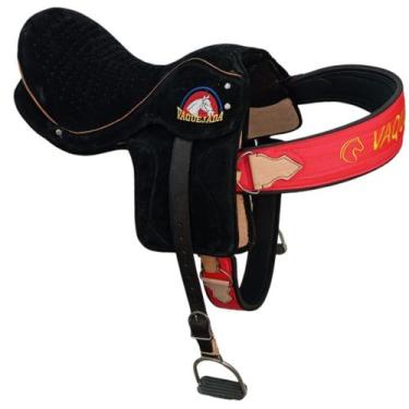 Imagem de Sela De Cavalo Montaria Semi Profissional Couro Legitimo - selaria sho