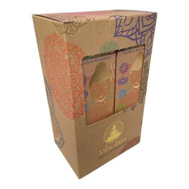 Imagem de Incenso Natural Vila Zen 7 Chakras Puro 12 Cxs C 10 Varetas - Lua Míst