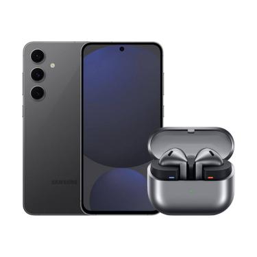 Imagem de S24 FE (256GB) - Grafite + Galaxy Buds3 - Cinza