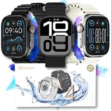 Imagem de Microwear Relogio Inteligente U4 Ultra 49mm Amoled ChatGPT Gps Bussola
