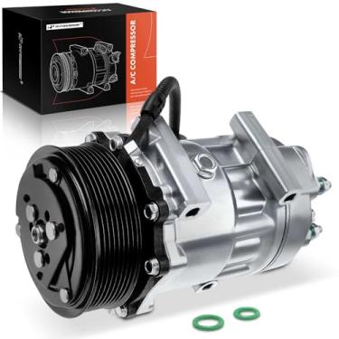 Imagem de A-Premium Compressor De Ar Condicionado Premium Com Embreagem Compatível Ford F650 F750 2004-2009, 5,9 L 6,0 6,7 7,2