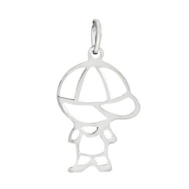 Imagem de Pingente Menino Coleção Maternidade em Prata 925 - Sam Joias