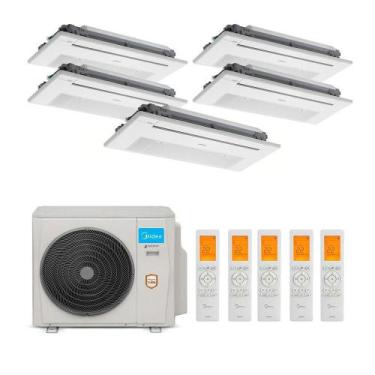 Imagem de Ar Condicionado Multi Split Inverter Midea 42.000 Btus (5x Evap Casset