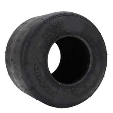 Imagem de Diydeg 11x7.10-5 Pneu Sem Câmara de Câmara, Pneus de Borracha de Borracha de 5 Polegadas, Pneu Composto de Cortador de Grama Inflável, Pneus de Estrada de Chuva para Ir Kart