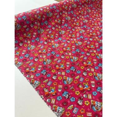 Imagem de 3M tecido chita, chitão 100% poliéster ou (3,00m x 1,50m ) - Impacto t