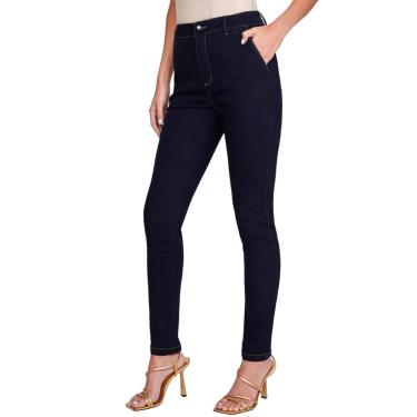 Imagem de Calça Feminina Lado Avesso Jeans Cigarrete - L1220-Feminino
