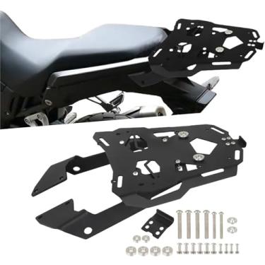 Imagem de Bagageiro traseiro de motocicleta para CB400X CB500F CBR500R CB500X CB 500X CB 500 X NX500 NX400 NX 500 NX 400 Porta-carga sem furadeira traseira Suporte de caixa superior acessórios