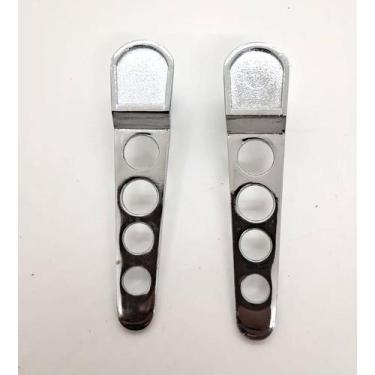 Imagem de Par de Maçanetas internas Fusca 1959 a 1970/Kombi modelo Sport Cromada