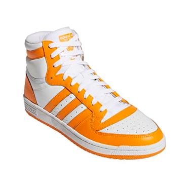 Imagem de adidas Originals Tênis masculino de skate Red Bulls Top Ten, Branco | Orange Rush, 39