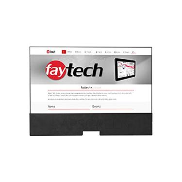 Imagem de faytech Monitor portátil de 12,5 polegadas 1080p sem toque - Painel de monitor LCD Full HD leve, perfeito como uma segunda tela para trabalho, viagens e casa ou Raspberry Pi/Arduino