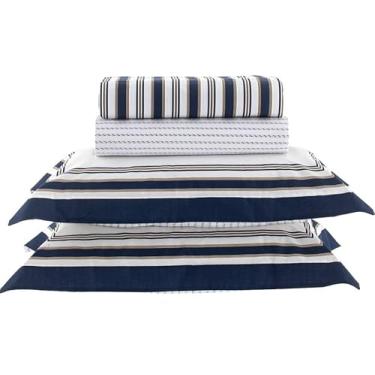 Imagem de Jogo de Cama King 200 Fios Kacyumara Vida Bela 04 Peças Harry