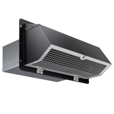 Imagem de Tampa de ventilação de parede para exaustão de micro-ondas, ventilação do exaustor, ventilador de ventilação de cozinha/banheiro, ventilação de fogão, kit de ventilação de exaustão de parede, tampa de