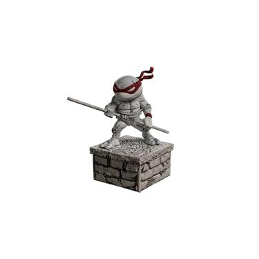 Imagem de Iron Studios Estátua Colecionável Donatello Comics - TMNT - MiniCo PVC Preto e Branco 18cm