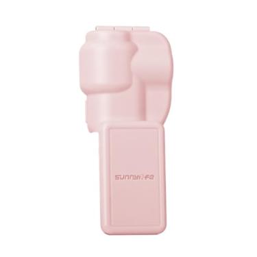 Imagem de YUULNMOP Capa protetora Gimbal e protetor de tela para DJI Osmo Pocket 3, capa protetora de tela para lente de câmera para Osmo Pocket 3, acessórios de capa protetora, cores doces (5 cores) (rosa)