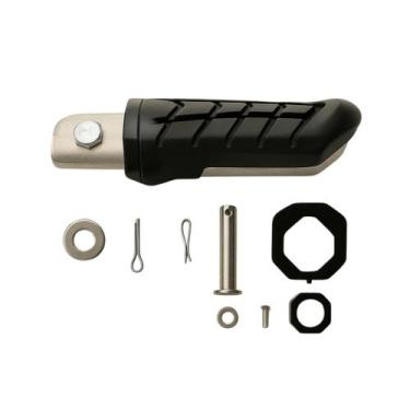 Imagem de Pedaleira Traseira Direita Titan/Fan 160 2016 a 2020 + Kit - RCF Group