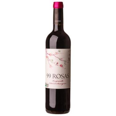Imagem de Vinho 99 rosas tempranillo cab.sauvignon tinto 750ml