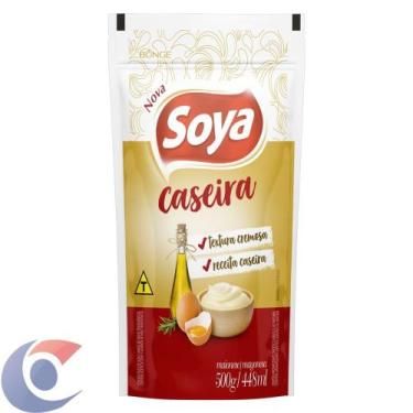 Imagem de Maionese Caseira Soya sem glúten em sachê 500 g