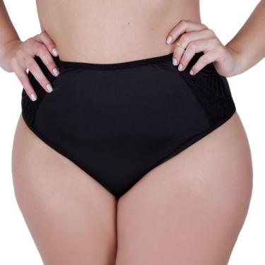 Imagem de Kit 5 Calcinha Plus Size Tanga Grande Detalhe em Renda - NAKA MODAS, S