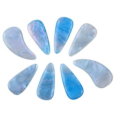 Imagem de Phefop Capas de Unhas de Silicone Guzheng, Fortes e Leves Picaretas de Dedos, Fáceis de Usar e Reutilizáveis, Defesa para Dedos, Unhas Claras, para Usar Confortável Sem Danificar (Cor da nuvem)