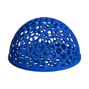 Imagem de KiBcsLic Esconderijo para peixes Betta, decoração de aquário, caverna, abrigo para peixes pequenos, camarões, caracóis, guppies, descanso, ciclídeos, criação, Azul