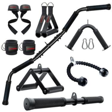 Imagem de Acessórios para máquinas de cabos VLROQA Triceps Pull Down LAT
