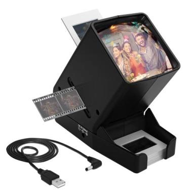 Imagem de Visualizador de slides e filmes CAMEDAFLX SV-3 com ampliação de 3X