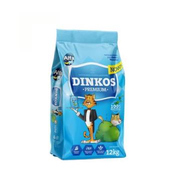 Imagem de Areia Higiênica Dinkos Premium para Gatos 12Kg - Alfapet