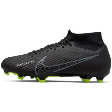 Imagem de NIKE Zoom Mercurial Superfly 9 Academy Fg/Mg Tênis masculino, preto cinza fumê branco Volt, 35