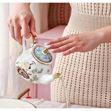 Imagem de Xícaras de chá de café conjunto de chá perfumado de cerâmica - HUOGUO