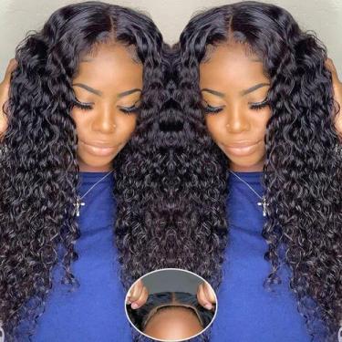 Imagem de Peruca Simeider Wear and Go sem cola Water Wave 180% de densidade