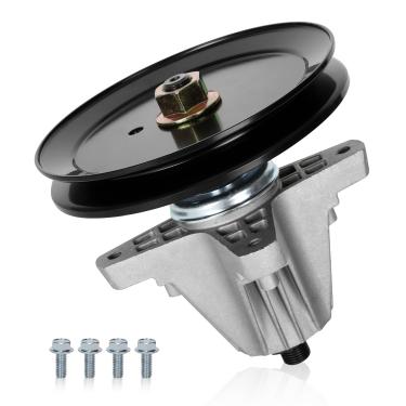 Imagem de Substituição do conjunto do eixo do cortador de grama 618-09258 e 618P09258, compatível com Cub Cadet XT1-LT46 e XT2-LX46, MTD Craftsman T2400, Troy-Bilt 46 XP, Super Bronco 46, serve para decks de 46