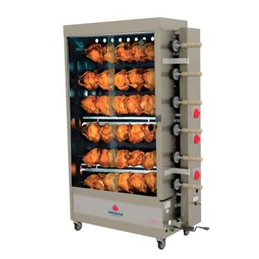 Imagem de Maquina De Frango Gas 30 Assados Infravermelho Pr-631tr Espeto Eletrico - Progas