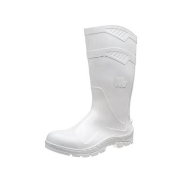 Imagem de Bota PVC Allwork Branca Cano Alto Marluvas 700385, 42