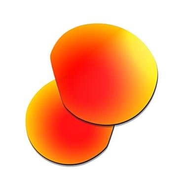 Imagem de Prizo ORL Lentes polarizadas de reposição para óculos de sol Oakley Clifden OO9440 - Multicores, Irídio laranja, M