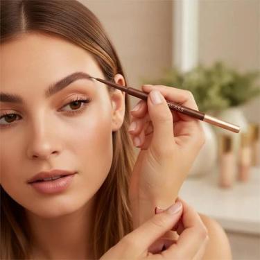 Imagem de Lápis De Sobrancelha Duo Ponta Fina Glass Ruby Rose HB526