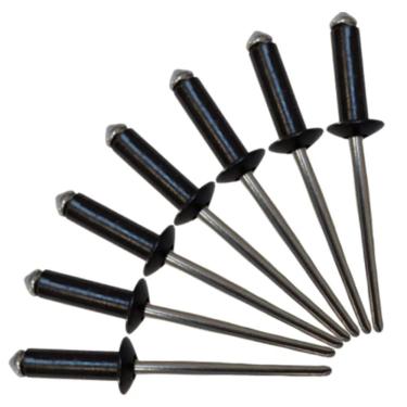 Imagem de Rebite Pop 416 Preto - 4,00Mm X 16,00Mm Cx C/1000 Unid