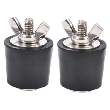 Imagem de Generic Plugue para skimmer de piscina, 2 peças, plugue universal para proteção contra congelamento, para pia de cozinha, bloqueia temporariamente a saída, 25mm