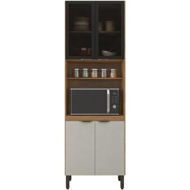 Imagem de Paneleiro 2 Portas Vidro 70cm 94551 Amendola Nude Prime Tx Demobile